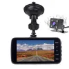 Araba DVR Dash Kamera Araç Trafik Kaydedici HD Gece Görüşü 1080p Çift Lens GÖRÜNTÜ Bütünleştirici Kamera Otomobil Parçaları331R
