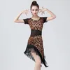 Abbigliamento da palcoscenico Abiti da danza del ventre Abiti da allenamento sexy con leopardo Costume di moda per esibizioni orientali Costume di danza del ventre Jupe 2023