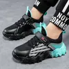 Boys Casual Running Shoes Breathable Mesh Sneakers Black Grey Sports Trainers New Style On Sale
