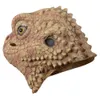 Party Masks Desert Spiny Lizard Mask Animal Head Halloween Costume Pretend for Adults 230729