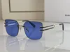Realfine888 5A Eyewear BM YBPS125125 Pilot Frame Luxe Designer Zonnebril Voor Man Vrouw Met Glazen Doek Doos