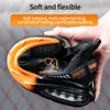 Safety Shoes Spring Work Shoes Men Anti-smash Steel Toe Cap Protective Safety Work Shoes Men's Sneakers Zapatos De Seguridad Hombre YIZHONCO 230729