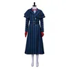 Costumes d'anime 2021 Mary Poppins retourne Cosplay Costume robe manteau pour femmes adultes Halloween carnaval vêtements1297g