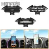 Para mini cooper countryman acessórios clubman f54 f55 f56 f57 f60 carro gps suporte do telefone móvel suporte jcw cinza union jack270m