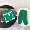 Costumes sportifs pour bébés Ensembles de vêtements de mode pour enfants Ensembles pour enfants Printemps et automne Veste Garçons Vêtements cool avec fermeture à glissière Costume à manches longues DHgate