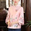 Ethnic Clothing Women Tang Suit Autumn Style Coat Vintage Harajuku Embroidery Chinese Hanfu Tops 2022 Blouse Eleganti Loose Female267b