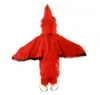 Red Eagle Bird Mascot cartoon Halloween dress Abbigliamento personalizzato Abbigliamento di alta qualità Festa di compleanno