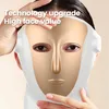 Machine électrique de soins de la peau du visage, rajeunissement, thérapie à la lumière rouge, masque Facial Portable et Rechargeable à Led