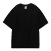 Men's T Shirts 320g Heavyweight Cotton Short Sleeve T-shirt For Men Summer Clothig Solid Color Pure Shirs Male Tops Tees FCY4233