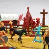 Figuras de brinquedo de ação ViiKONDO Exército Homens Soldado de Brinquedo Playset Militar Épico Segunda Guerra Mundial Alemanha Batalha Cowboy Indiano Figura de Ação Modelo Wargame Presente para Menino 230729