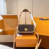 Tasarımcı çantaları eski çiçek omuz çantası yedi renkli omuz askısı debriyaj kombinasyonu kabartmalı moda lüks çok pochette bayanlar haberci çantası cüzdan altın fasulye çörek