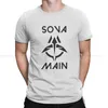 Herr t -skjortor Valorant Game Tshirt Sova Huvud Basic Polyester Shirt Homme Men kläder Ofertas Trendy