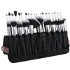 Toalettartiklar Makeup Brush Organizer 30st Folding Travel Size Professional Borstes Case Bag Standup Cosmetic Artist Storage 230729