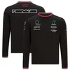 F1 T-shirt noir à manches longues Formula 1 Fans Team Racing Casual Tops Summer T-shirt surdimensionné pour hommes et femmes Motocross276z