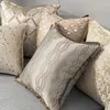 Cuscino di lusso Jacquard Cover 45x45cm Divano decorativo per soggiorno Decor Federa Divano letto