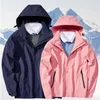 Vestes pour hommes 2023 extérieur imperméable coupe-vent veste femmes randonnée chaud coupe-vent à capuche détachable Couples hommes vêtements