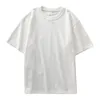 Men's T Shirts 320g Heavyweight Cotton Short Sleeve T-shirt For Men Summer Clothig Solid Color Pure Shirs Male Tops Tees FCY4233