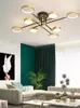 Lampa ścienna w salonie nowoczesne minimalistyczne i wspaniałe lekkie luksusowe domowe sufit luminaire zamontowany na powierzchni