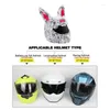 Cascos de motocicleta Funda de forma de casco duro universal para moto Protección decorativa antiarañazos