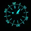 Andere Uhren STEELDIVE SD1985 Arrival 44MM Stahlgehäuse BGW9 Blau leuchtende NH35 Automatik-Keramiklünette 1000M wasserdichte Herren-Taucheruhr 230729