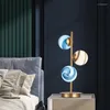 Table Lamps Nordic Planet Lamp Luxury Creative Living Dining Room Children's Bedroom Wandering Earth LED Desktop Reading Light