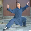 Vêtements Ethniques Wudang Taoist Tai Chi Shaolin Bouddhisme Exercices Formation Moine Costume Arts Martiaux Vêtements Robes Costume 4colorsEthn248E