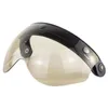 Casques de moto W lunettes 3 Snap 3 4 casque bouclier avec charnière rabattable pour TORC T50 Vintage Moto Y4UA2201