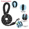 Dog Collars Nylon Harness Leash For Medium Large Dogs Leads Pet Training Walking Safety Mountain Climb Supplies