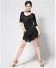 Scene Wear Dress Women Dance Clothes Dresses For Dancing Fringe kjol Latin