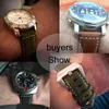 شاهد عصابات جلدية أصلية سوار Bracelet Black Blue Brown Vintage Watch Watch for Women Men 18mm 20mm 22mm 24mm Wrist Band 230729