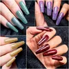 Nail Glitter 10Pcs Nude Pink Series Trempage Nail Powder Set Sparkling Nail Glitter Natural Dry Dip Nail Chrome Décoration Kit 230729