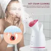 Steamer Face Steamer Nano Steam Compresa Calefacción Rociador Piel Hidratante Humidificador Poro Limpieza profunda Agua Hidratación Nebulizador 230729