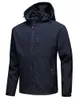 Frühling Herbst Mode Neue Herren Jacken Langarm Windjacke Windrunner Männer Wasserdichte Jacke Gesicht Norden Hoodie Mäntel Kleidung