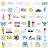 Adesivo impermeabile 10 50 100Pcs Cartoon Vsco Girl Stickers Pack per laptop Telefono Bicicletta Auto Skateboard Deposito Chitarra Giocattolo Casuale 228c