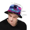 Berets Blonde Retrowave Unisex Fashion Women Men Men Breshats Bucket Hats Retro Blond Lambo Summer Blonded Red