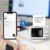 Peripage A2 Mini Pocket Printer: Bezpęstowy bezprzewodowy druk dla dzieci rzemiosła, etykiety, naklejki - kompatybilne z iOS Android! (Biały)