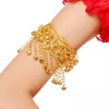 Stage Wear Belly Dance Bell Arm Chain Performance Clothes With Ethnic Jewelry Armband Bracelet