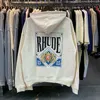 2023 new RHude Hoodie 23ss Mens womens Designer Hoodies Casual Men Women Sweatshirts For Autumn Fashion Casual Pullovers US Size S-XL