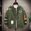 Herrenjacken, lässig, locker, Outdoor-Jacke, Kleidung, Windjacke, Mantel, Frühling, Arbeit, Bomber, Schwarz, Reißverschluss, Baseball 230729