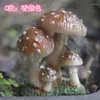 Dekorative Blumen Ostern Simulation Lebensmittel Modell Gefälschte Schaum Pilz Gemüse Po Requisiten Lustige Pleurotus Ostreatus Tisch Dekor Shop Display