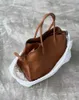 Designer väskor läderväska margaux hand mocka dagong pendlare väska cowhide tote resor axel lyxklassiker row nisch hög mening