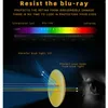 Solglasögon mode anti blå ljus myopia glasögon för kvinnor runda strass recept farsightedness diopter xn