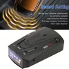 Bilradardetektor 360-grader 16 Band LED Display Anti Police Radar Detector Speed ​​Voice Alert Varning Ryssland/Engelsk version