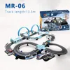 ElectricRC Car 1 64 Track Racing Toy Electric Railway Set Double Remote Control Childrens Toys Slot Natal Gifts 230729