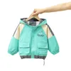 Jackets Boys Spring Autumn Children Hoodies Trench Coats For Baby Girls 1 To 6 Years Clothes Kids Outerwear Toddler Tops Coat 230729