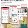 Phomemo M02S 300DPIフォトプリンター6ロールペーパーギフトボックス - 写真印刷、学習メモ、DIY、作業リスト、ステッカープリンター用のThermalラベルメーカー