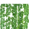 Decoratieve Bloemen 1pc Kunstplanten Groen Blad Gesimuleerde Klimplant Ivy Strip Nep Plastic Bladeren Huis Tuin Muur Opknoping Decor