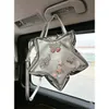 Evening Bags Y2K Sweet Cool Girl Silver Backpack Cartoon Butterfly Chain Star Portable Female Leisure Mini Student 230729