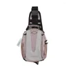 Aufbewahrungstaschen 2023 Brustbeutel Multifunktions Schulterschlinge kleiner Crossbody Daypack für Frauen -Reise -Mode -Gurthandtaschen