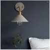 Wall Lamp LED Macaron Colorful Nordic Modern Minimalist Home Decoration Bedroom Entrance Hall Study Bedside Aisle